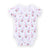 the wee bean organic cotton baby onesie clothing romper bodysuit boba bubble tea in newborn size