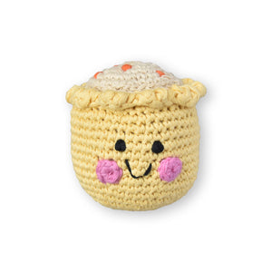 the wee bean handmade fair-trade siu mai dim sum rattle doll