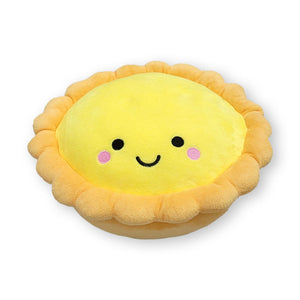 the wee bean egg tart plushie