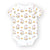 the wee bean organic cotton baby onesie bodysuit in Fortune Lucky Cat Maneki Neko